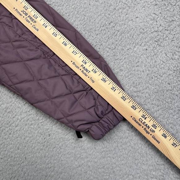 Columbia Jacket Womens Medium Purple Quilted Interchange Full Zip Insulated - Picture 10 of 11